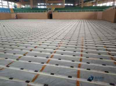 体育运动木地板安装工艺22厚